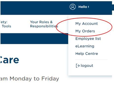 my orders